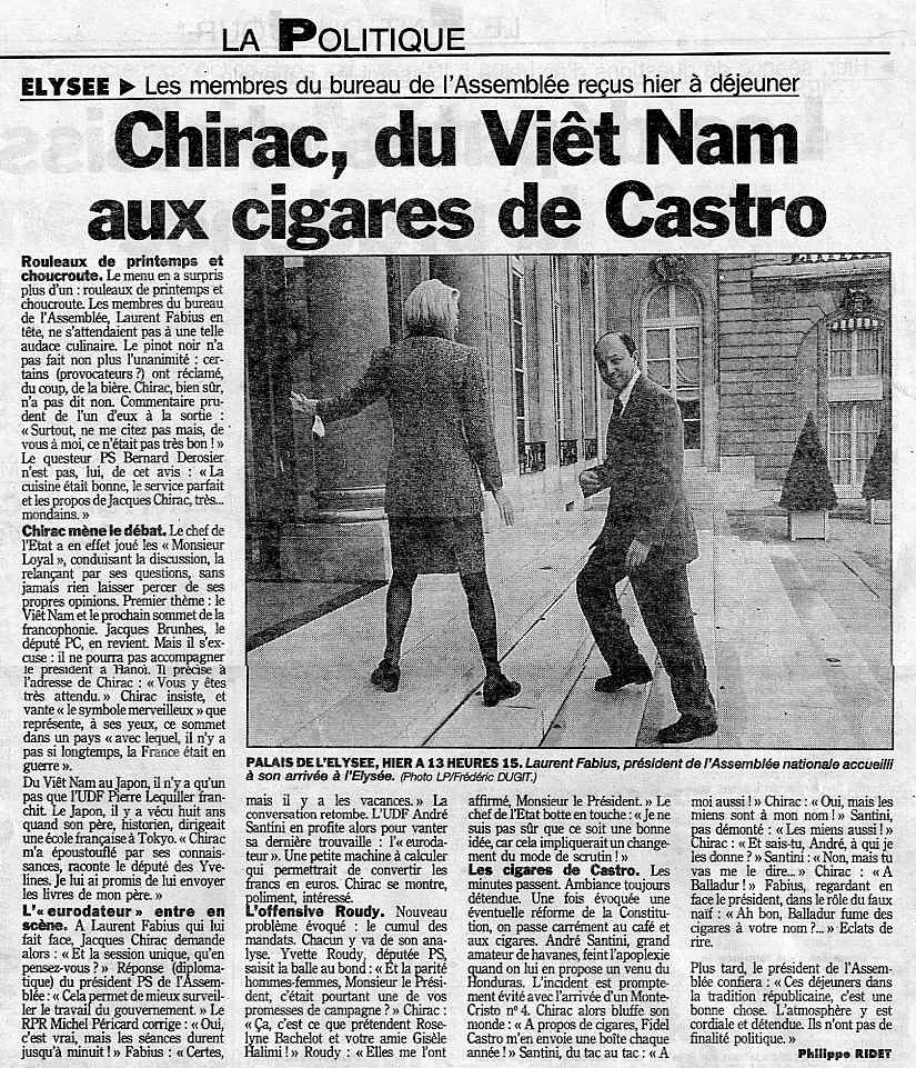 Article de Presse 06/11/1997